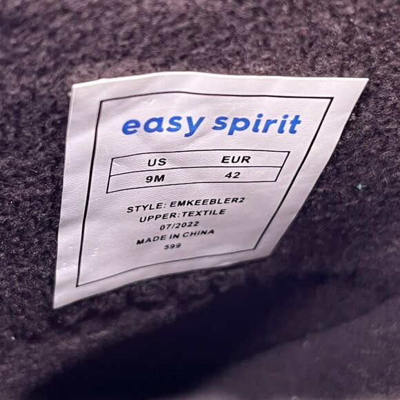 Easy Spirit Keebler2 Clogs Size 9M Dark Green Felt Upper Slip-On Walking Shoes - Picture 13 of 14